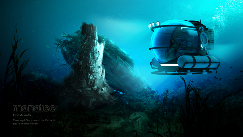Illustration for article titled This Concept Sub Means That You Could Visit the Deep Ocean